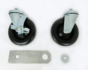 CASTERS, 53 SET(1) LOCK (1) NON LOCK