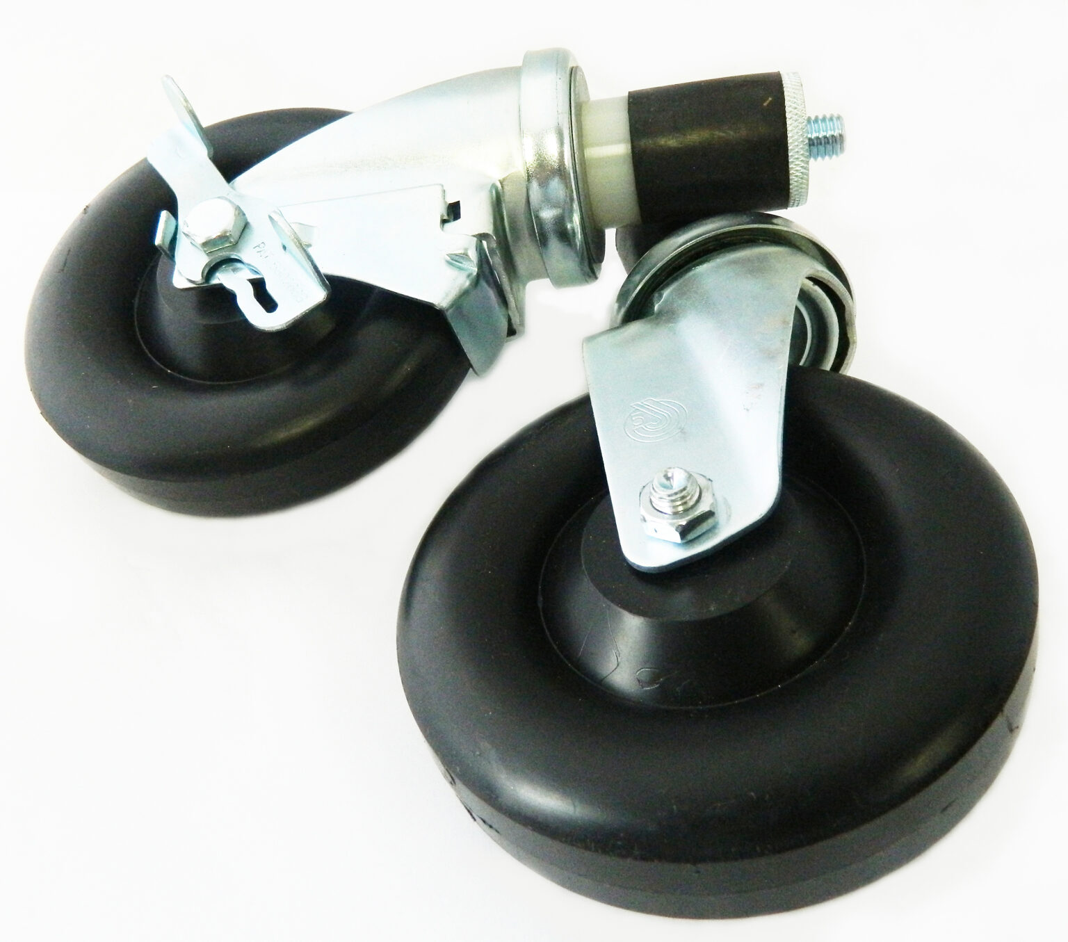 CASTERS, TUBE STYLE5" NEW GUSSET STYLE 5/94 TO CURRENT Montague Company