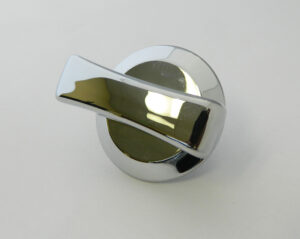 HANDLE, METAL TOP BURNER W/SET SCREW (8-3-09 TO CURRENT)