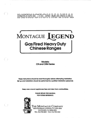 Heavy Duty Chinese Range &mdash; first page