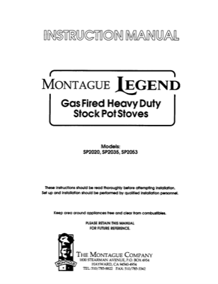 Heavy Duty Stock Pot Stoves &mdash; first page